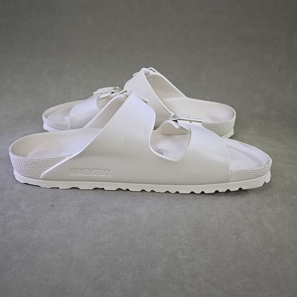 Birkenstock Arizona Essentials EVA Sandals Eggshell EU 41 Womens 10 Mens 8 - Picture 8 of 10